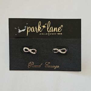 Park Lane Silver Infinity Earrings